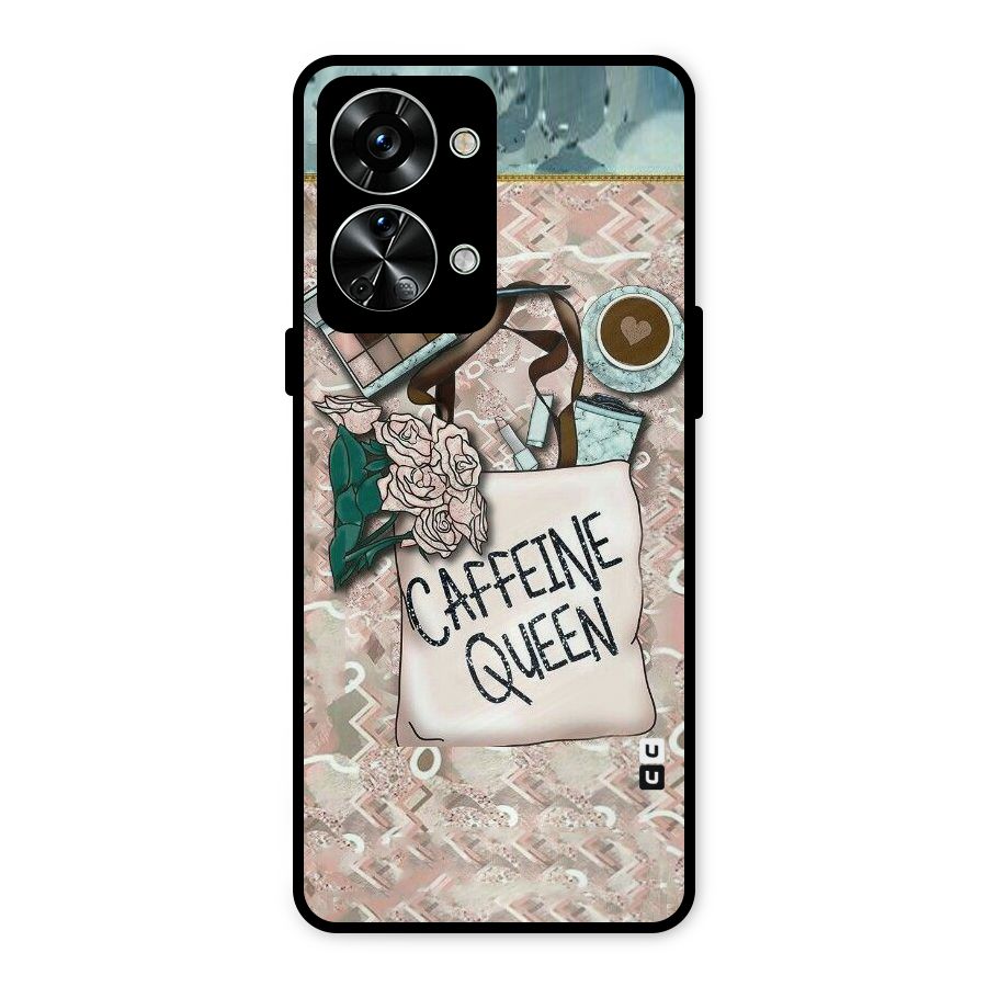 Caffeine Queen Metal Back Case for OnePlus Nord 2T