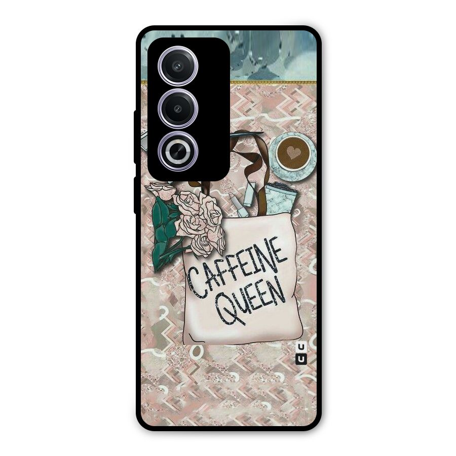 Caffeine Queen Metal Back Case for Oppo A3 Pro