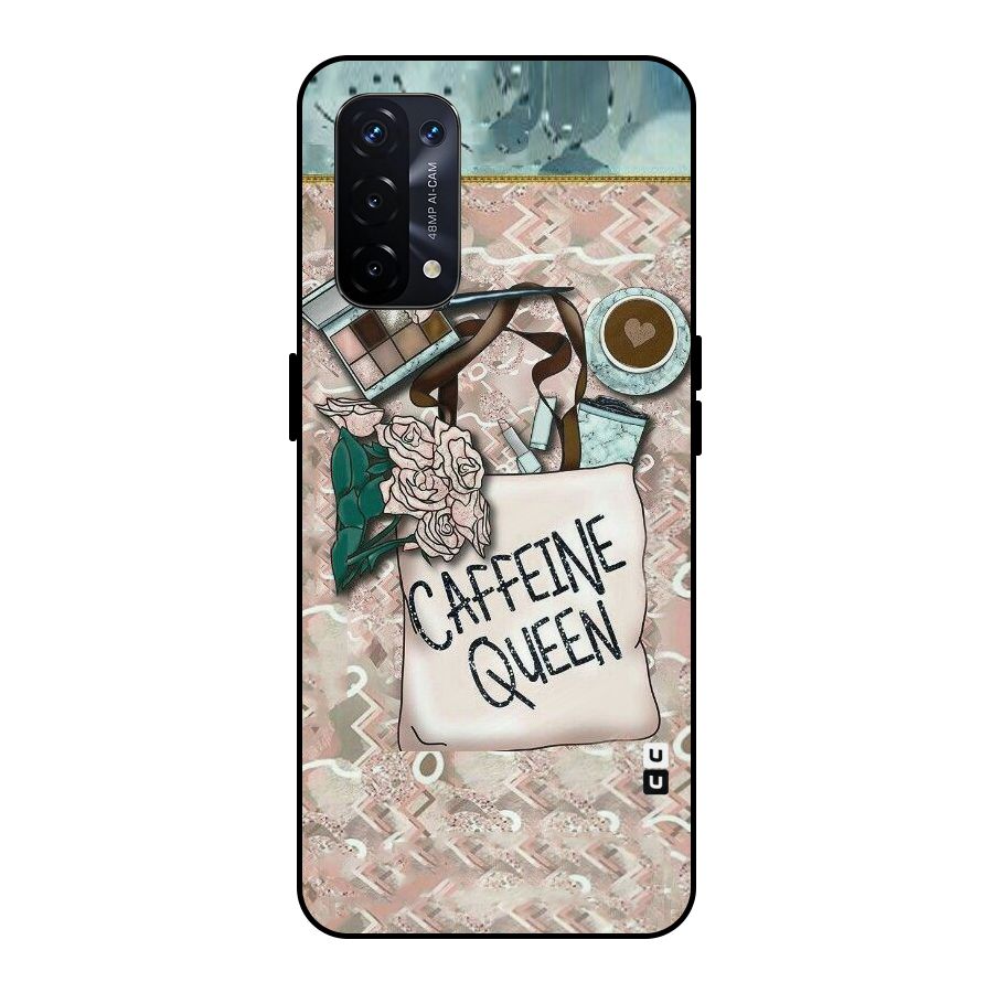 Caffeine Queen Metal Back Case for Oppo A74 5G