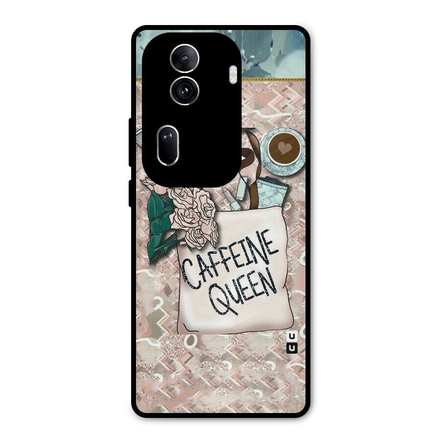 Caffeine Queen Metal Back Case for Oppo Reno11 Pro 5G