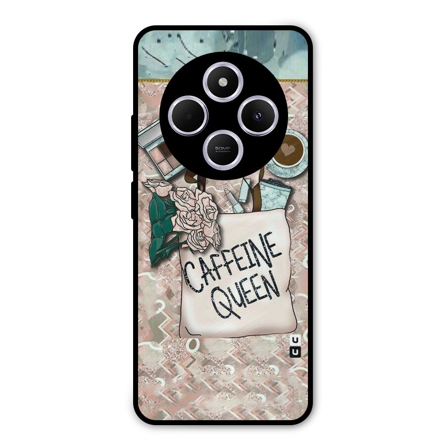 Caffeine Queen Metal Back Case for Poco C75 5G