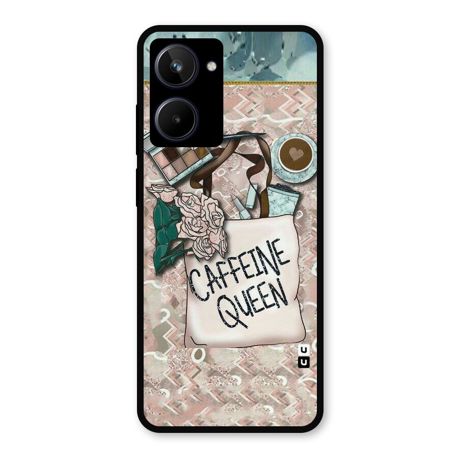 Caffeine Queen Metal Back Case for Realme 10