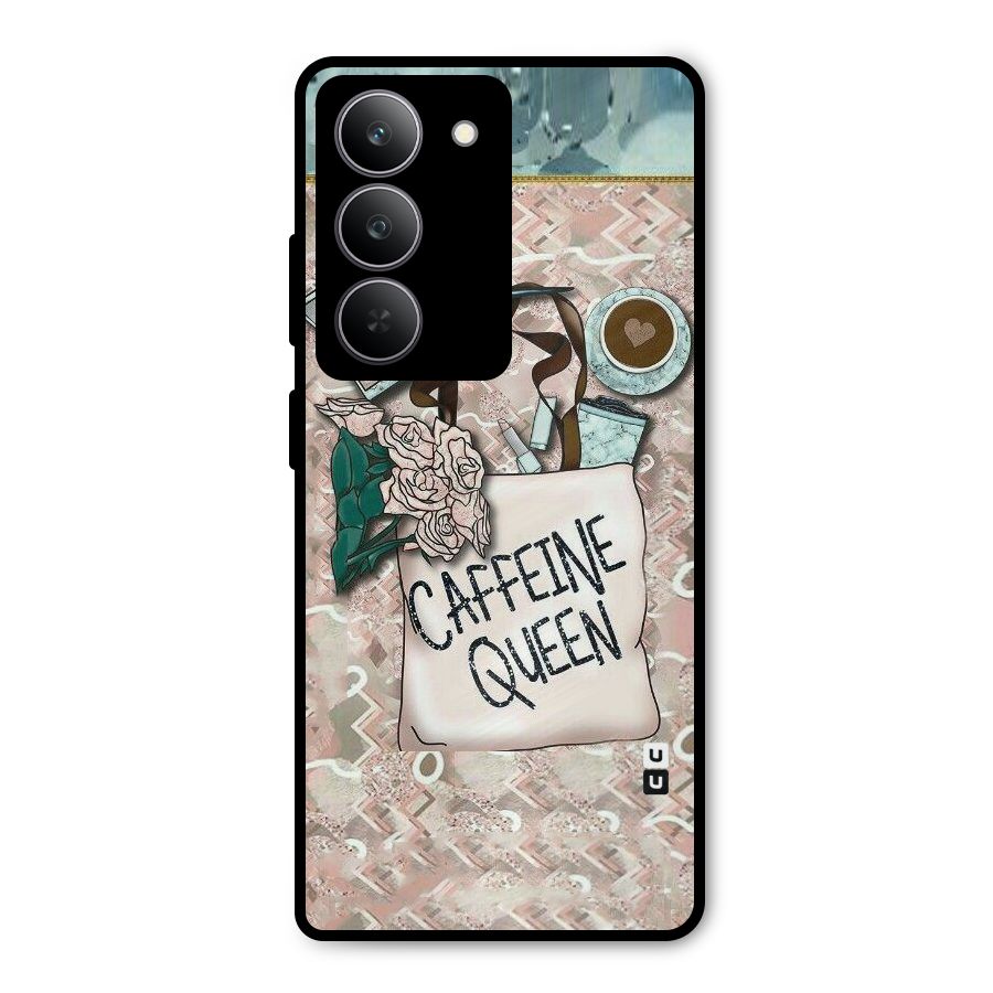 Caffeine Queen Metal Back Case for Realme 14x