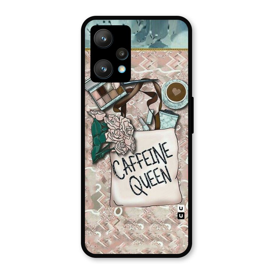 Caffeine Queen Metal Back Case for Realme 9