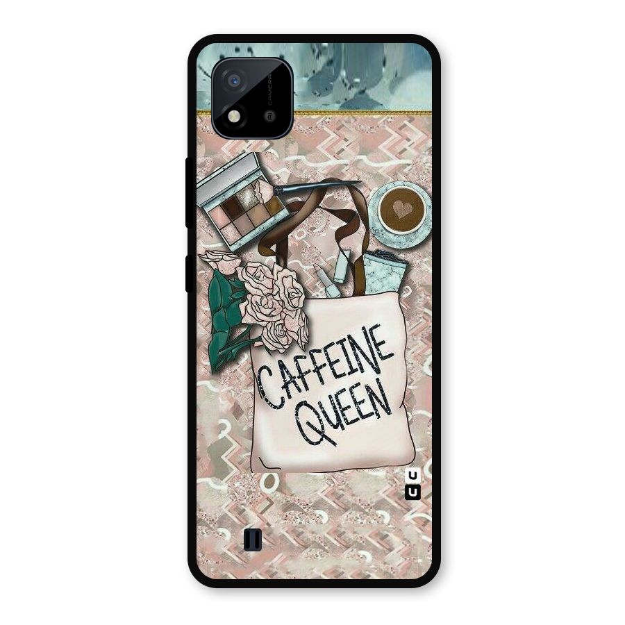 Caffeine Queen Metal Back Case for Realme C11 2021