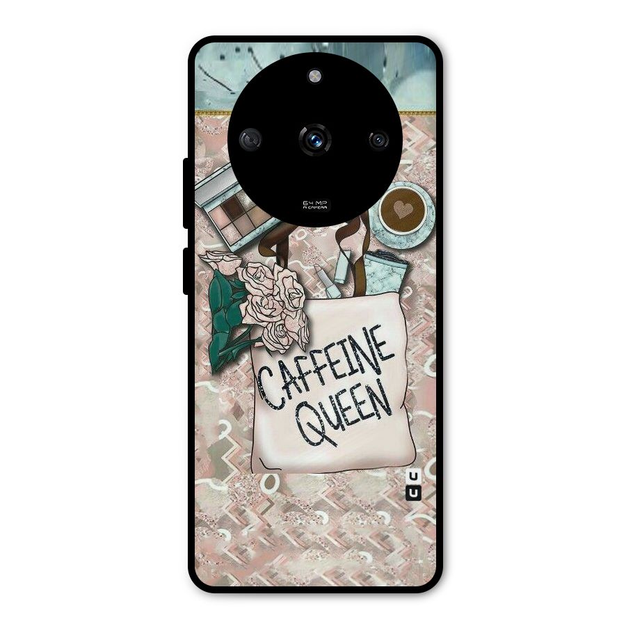 Caffeine Queen Metal Back Case for Realme Narzo 60 5G