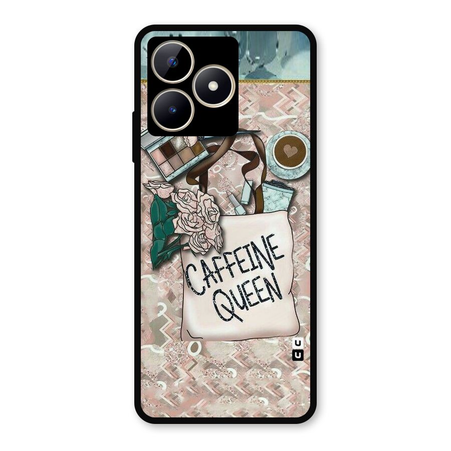 Caffeine Queen Metal Back Case for Realme Narzo N53