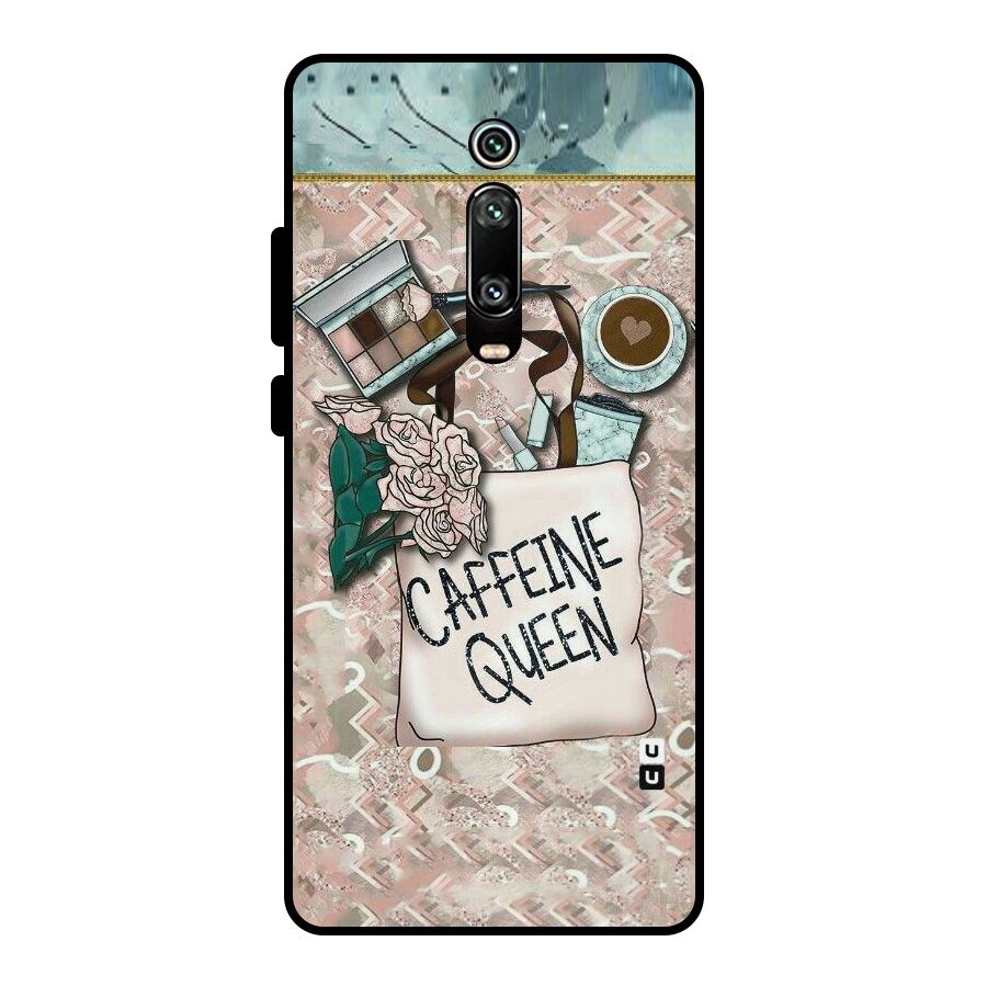 Caffeine Queen Metal Back Case for Redmi K20
