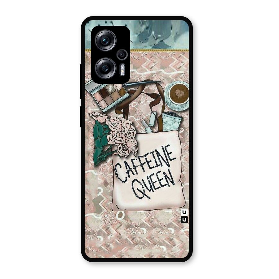 Caffeine Queen Metal Back Case for Redmi K50i