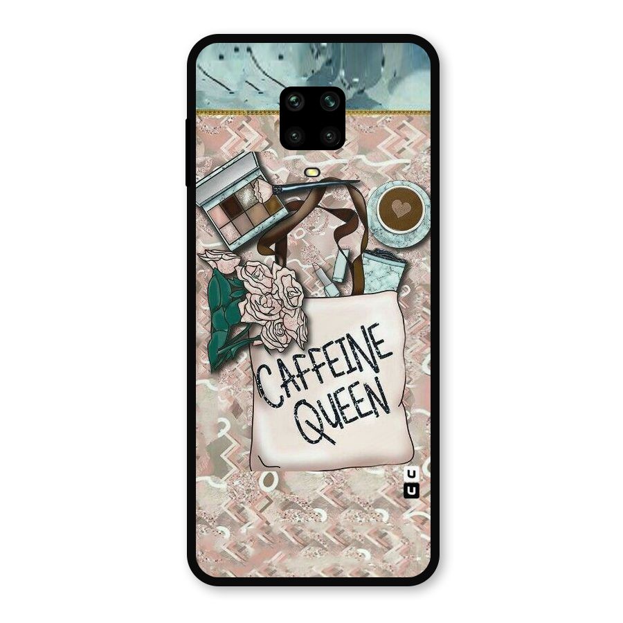 Caffeine Queen Metal Back Case for Redmi Note 10 Lite