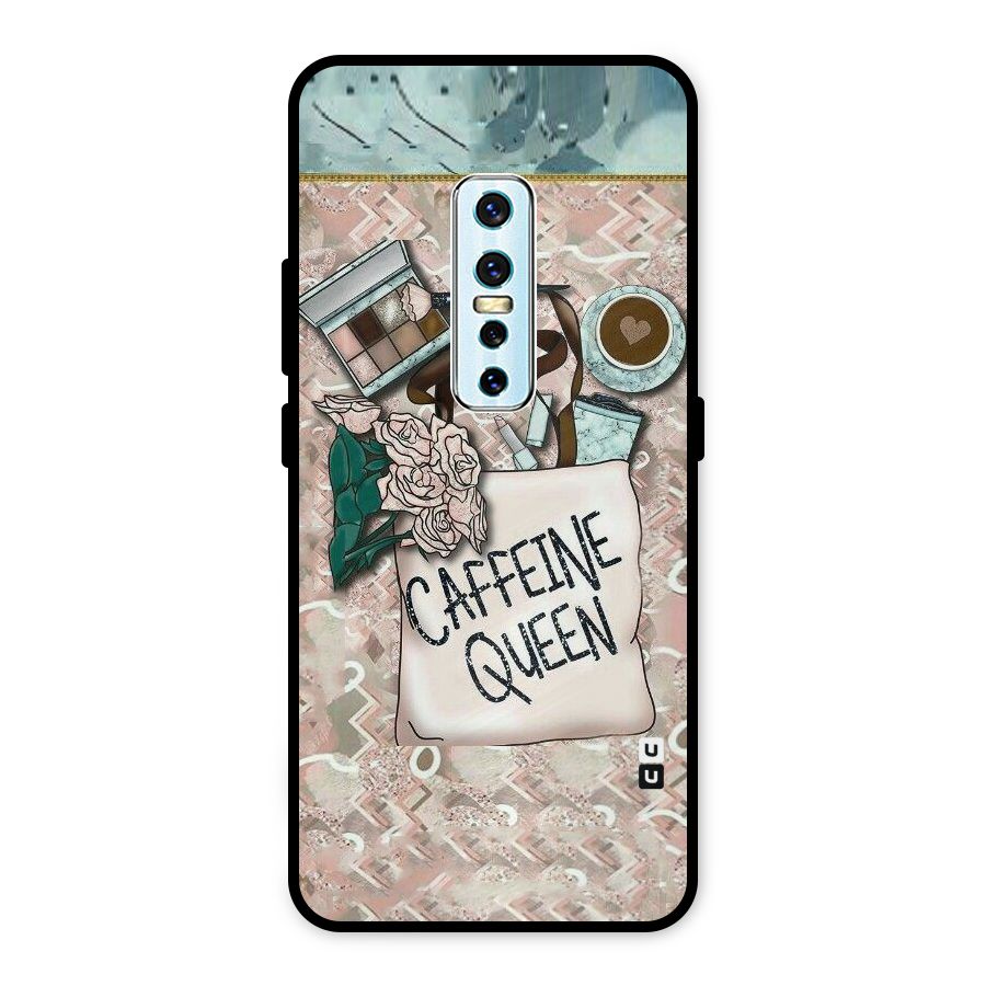Caffeine Queen Metal Back Case for Vivo V17 Pro