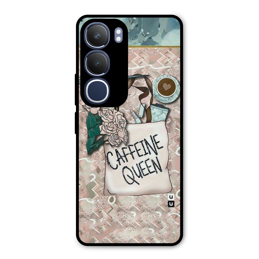 Caffeine Queen Metal Back Case for Vivo Y29