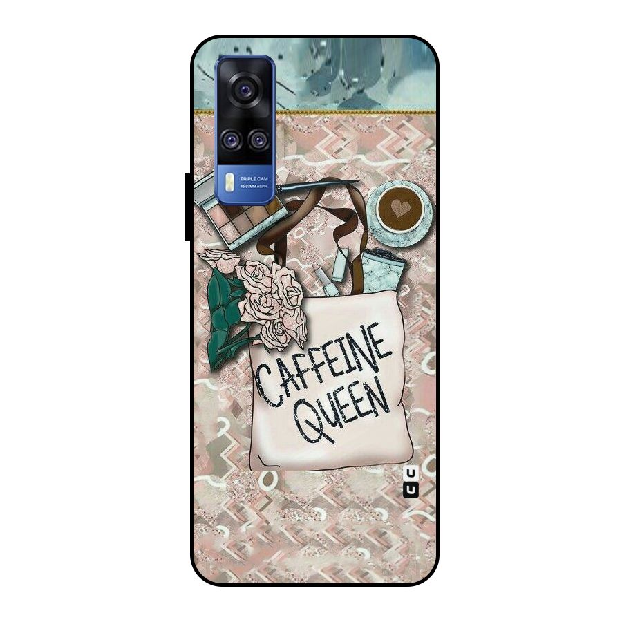 Caffeine Queen Metal Back Case for Vivo Y51
