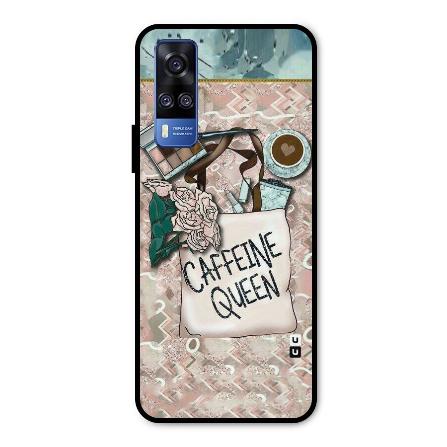 Caffeine Queen Metal Back Case for Vivo Y51A