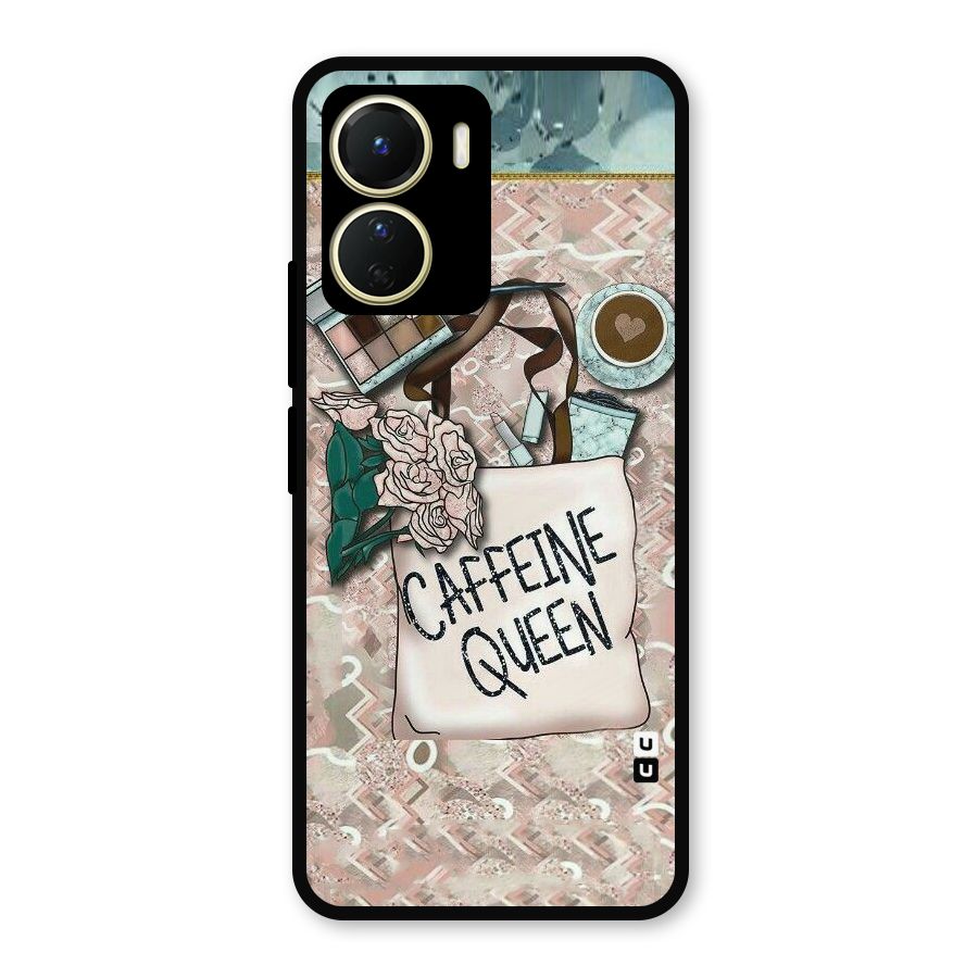 Caffeine Queen Metal Back Case for Vivo Y56