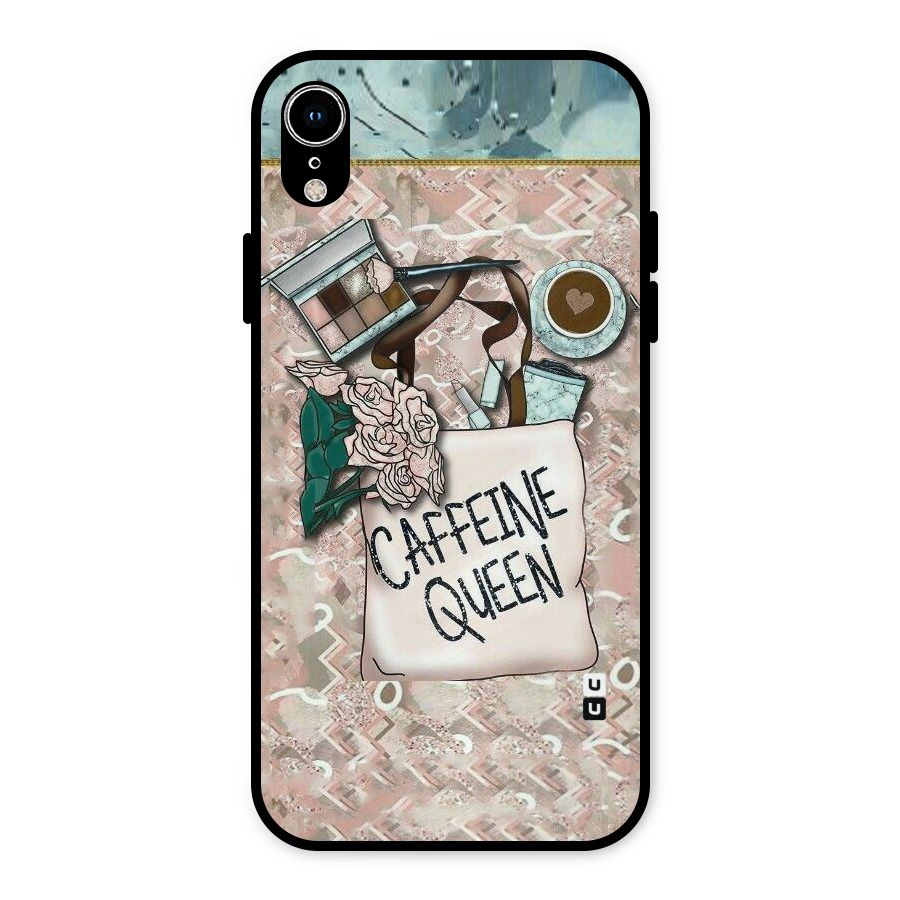 Caffeine Queen Metal Back Case for iPhone XR