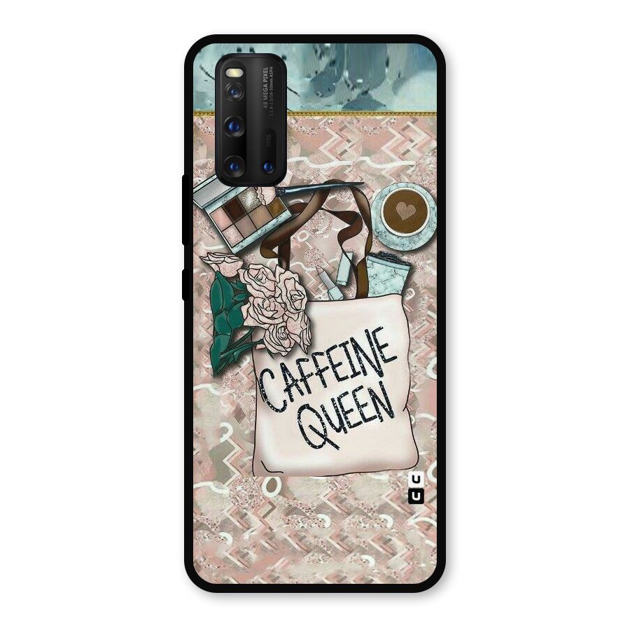 Caffeine Queen Metal Back Case for iQOO 3