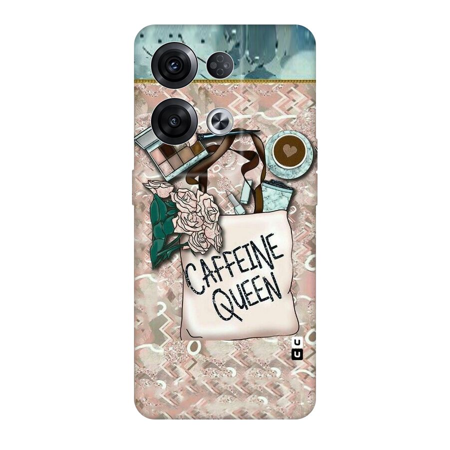 Caffeine Queen Original Polycarbonate Back Case for Oppo Reno8 Pro 5G