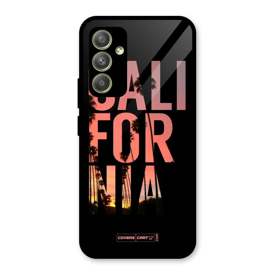 California Glass Back Case for Galaxy A54