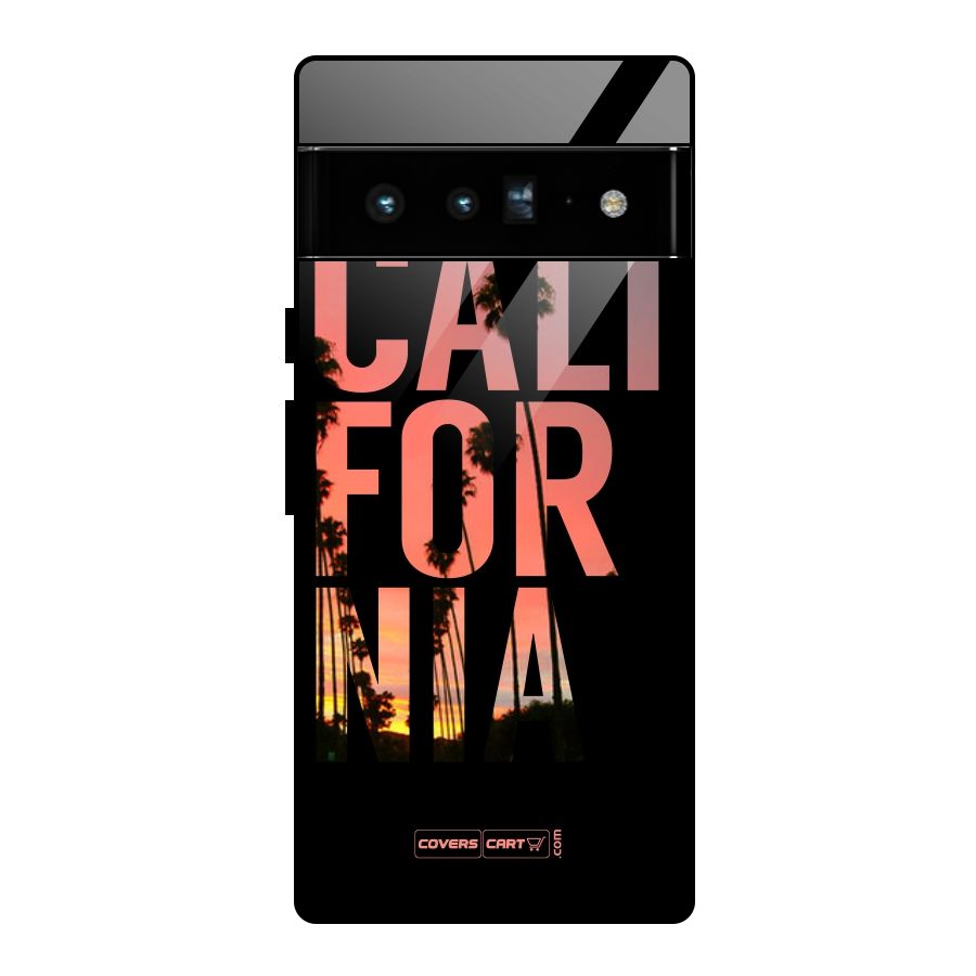 California Glass Back Case for Google Pixel 6 Pro