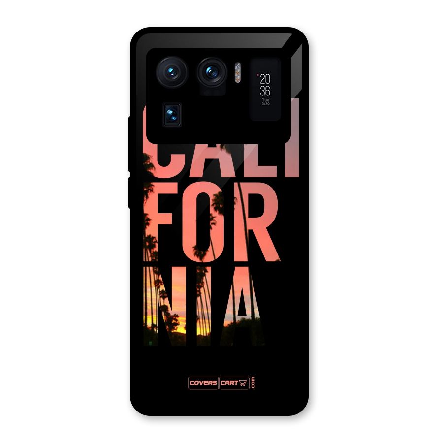 California Glass Back Case for Mi 11 Ultra