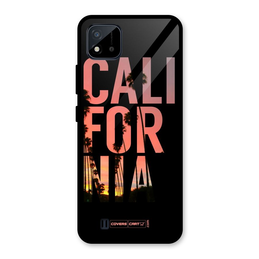 California Glass Back Case for Realme C11 2021