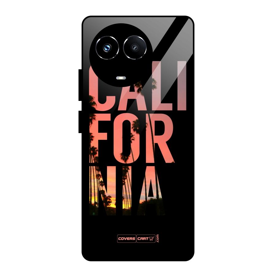 California Glass Back Case for Realme Narzo 60X