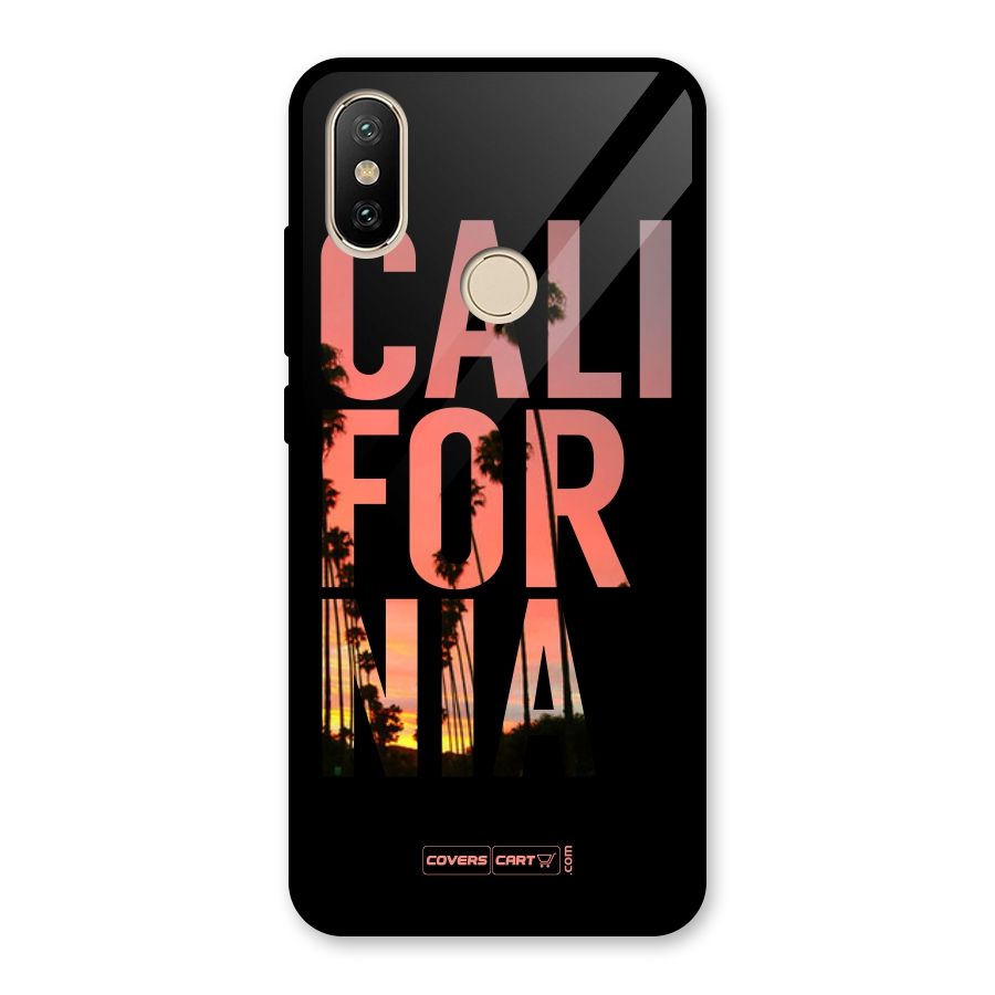 California Glass Back Case for Redmi A2