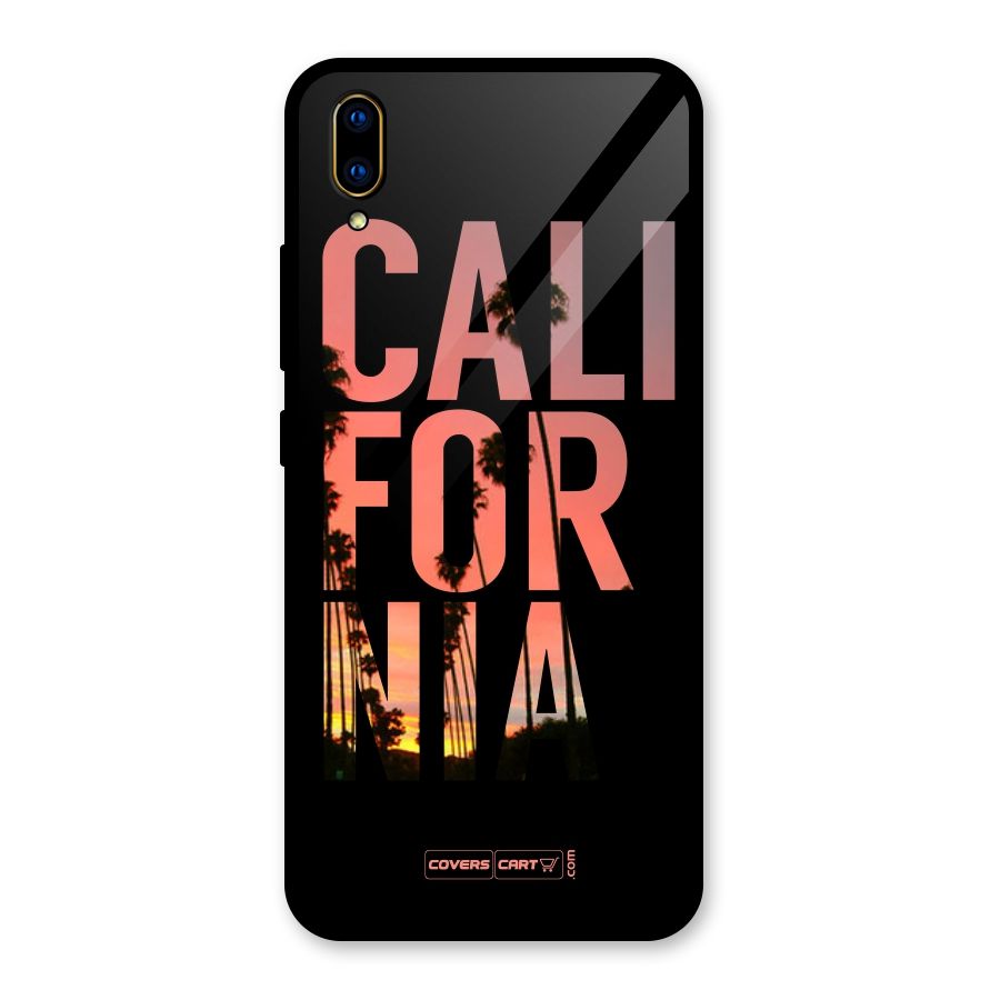 California Glass Back Case for Vivo V11 Pro