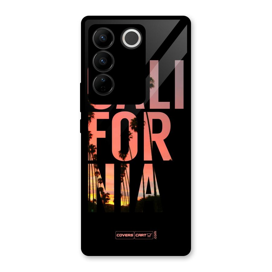 California Glass Back Case for Vivo V27