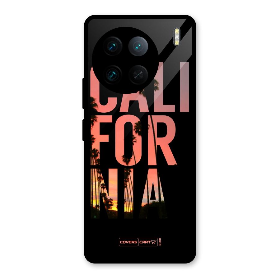 California Glass Back Case for Vivo X90 Pro
