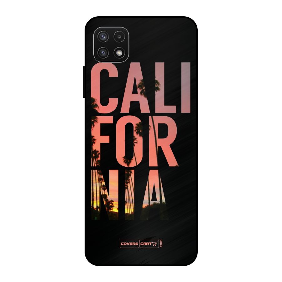 California Metal Back Case for Galaxy A22 5G