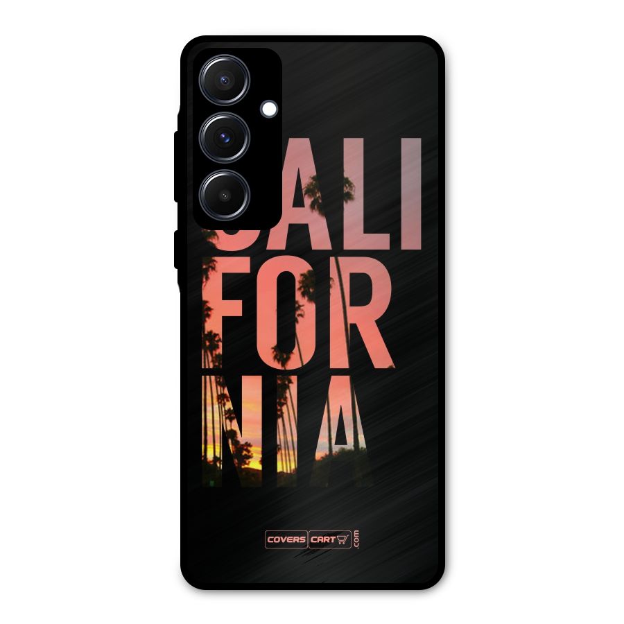 California Metal Back Case for Galaxy A55