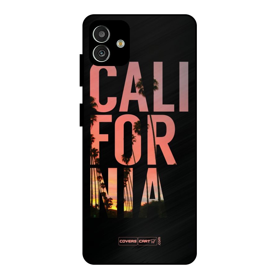 California Metal Back Case for Galaxy M13 5G