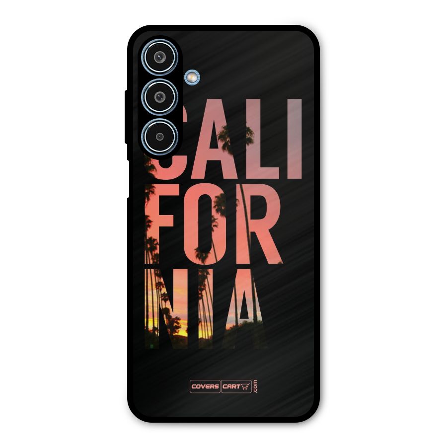 California Metal Back Case for Galaxy M35