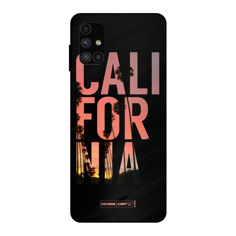 California Metal Back Case for Galaxy M51