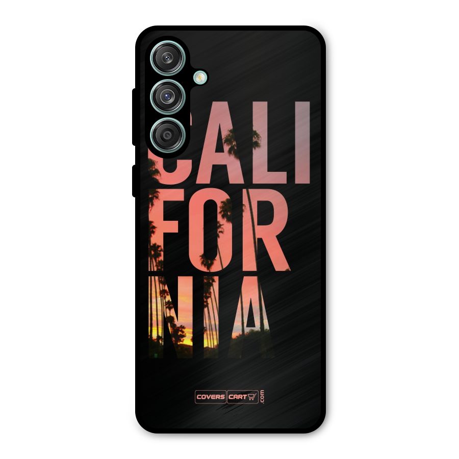 California Metal Back Case for Galaxy M55 5G