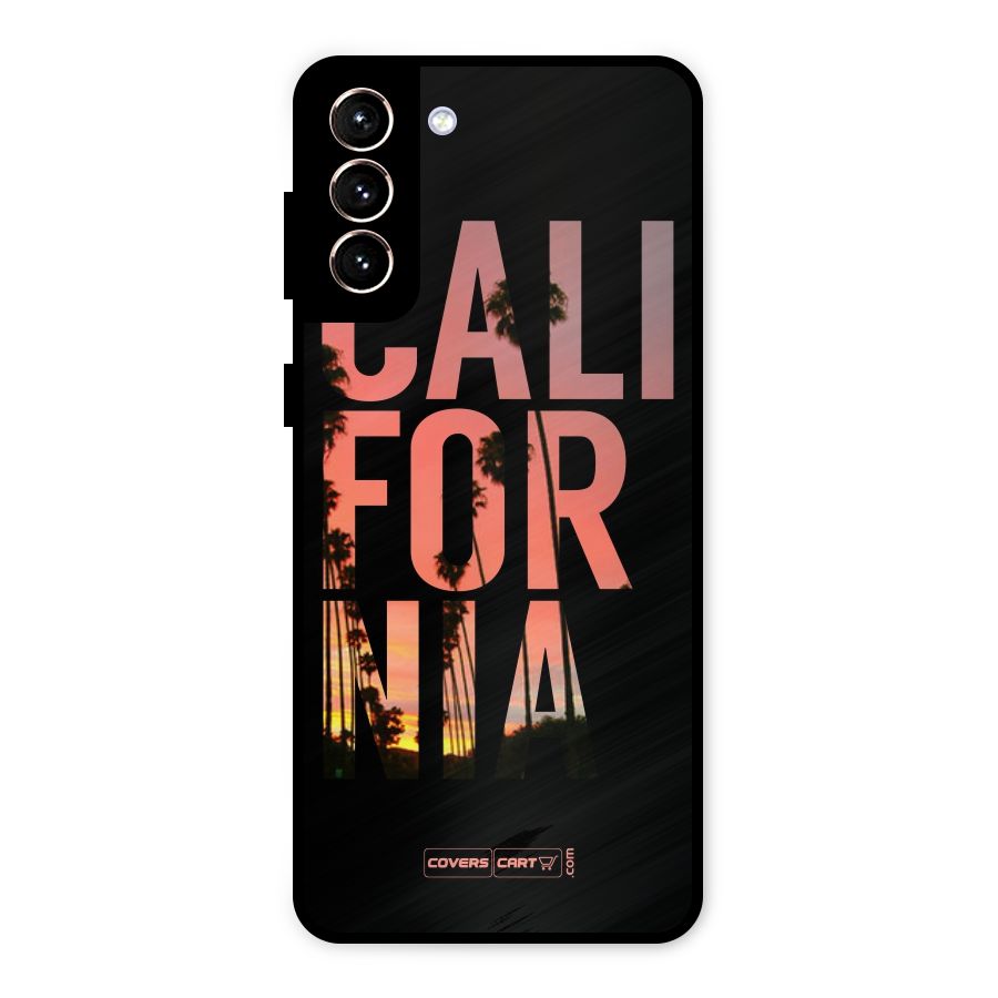 California Metal Back Case for Galaxy S21 Plus