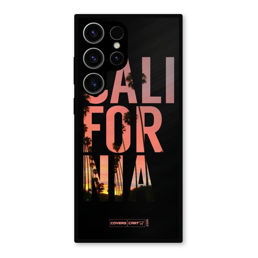 California Metal Back Case for Galaxy S23 Ultra