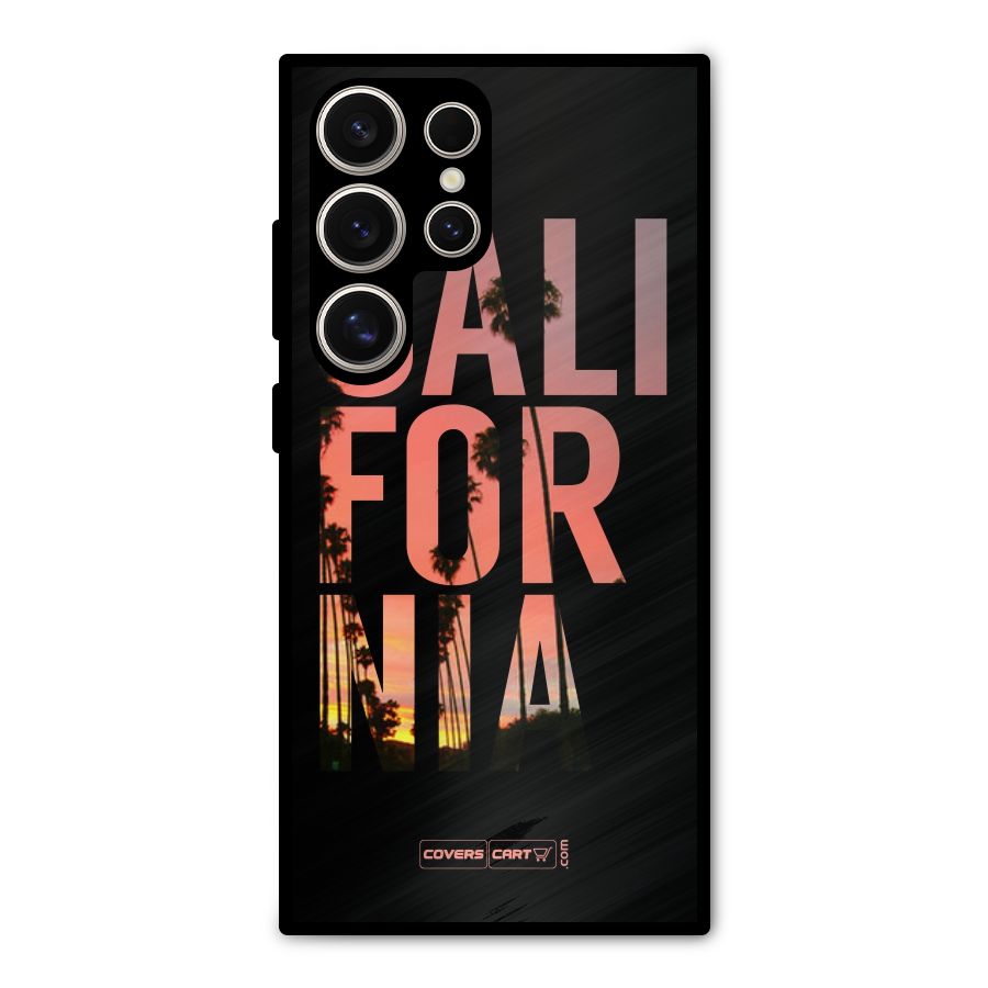 California Metal Back Case for Galaxy S24 Ultra