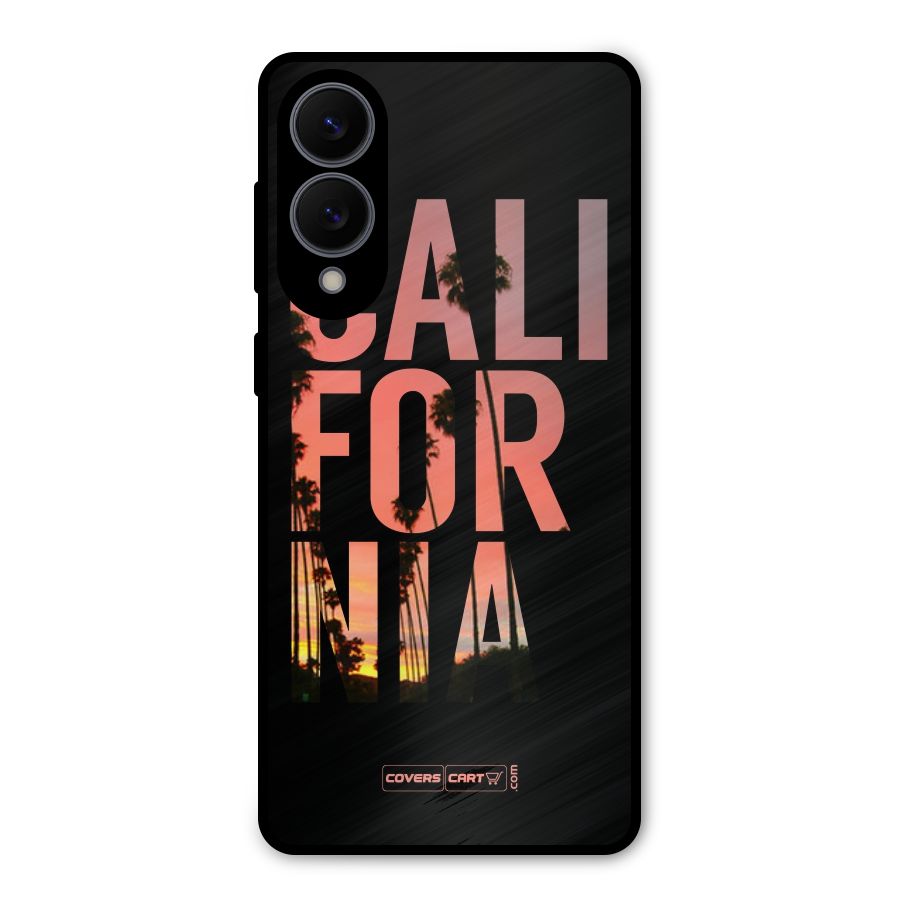 California Metal Back Case for Galaxy S25 Edge