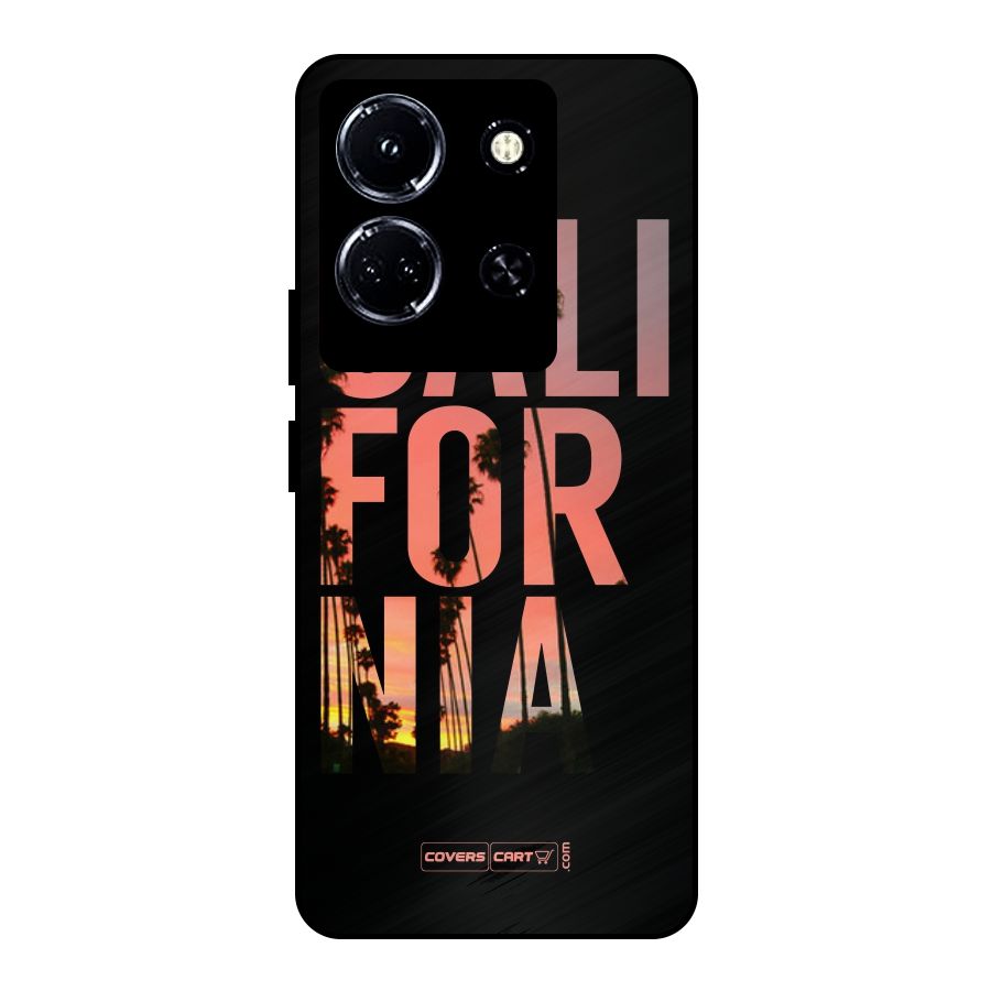 California Metal Back Case for Infinix Note 30 5G