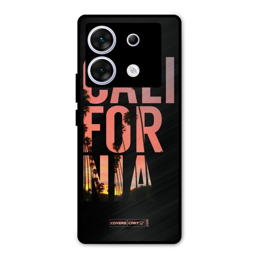 California Metal Back Case for Infinix Zero 30 5G