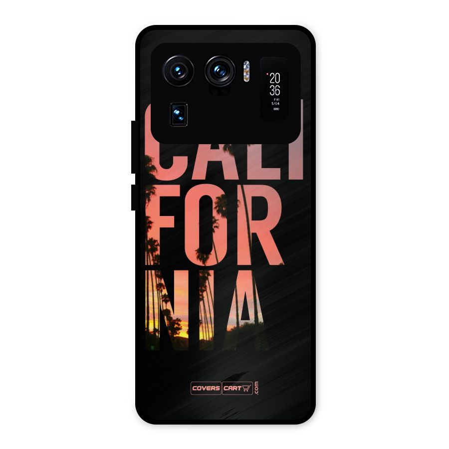 California Metal Back Case for Mi 11 Ultra