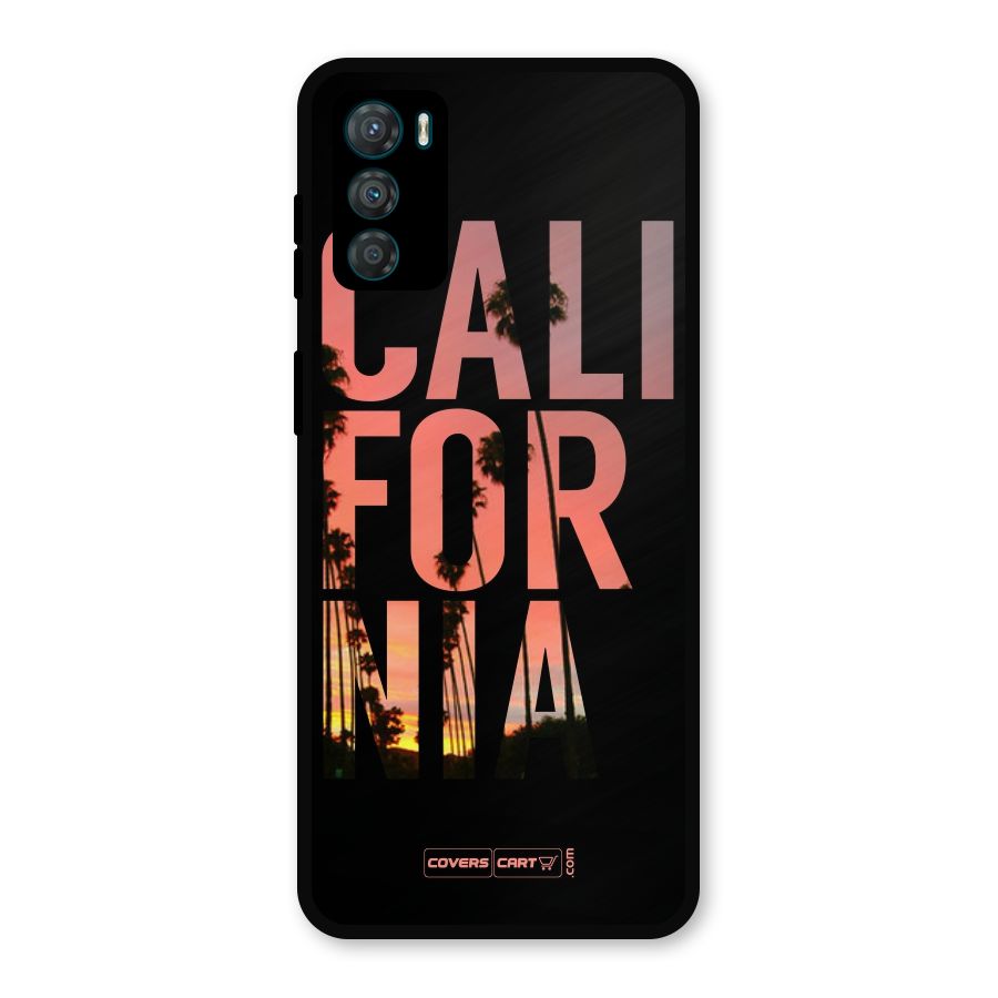 California Metal Back Case for Moto G42