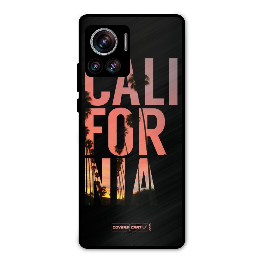 California Metal Back Case for Motorola Edge 30 Ultra