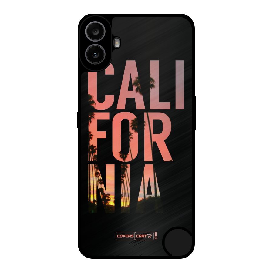 California Metal Back Case for Nothing CMF Phone 1