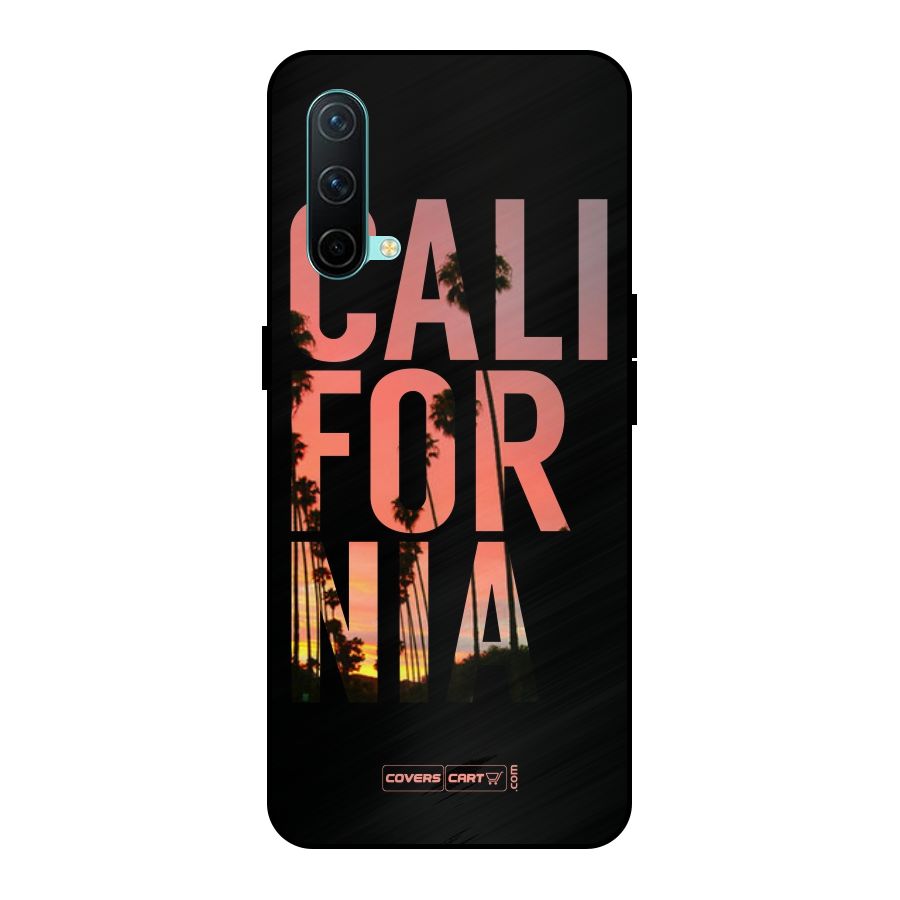 California Metal Back Case for OnePlus Nord CE 5G