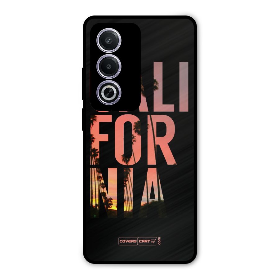 California Metal Back Case for Oppo A3 Pro