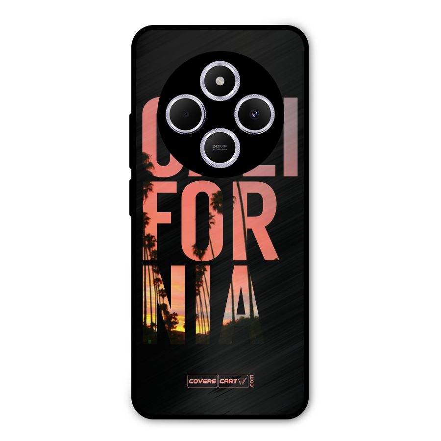 California Metal Back Case for Poco M7